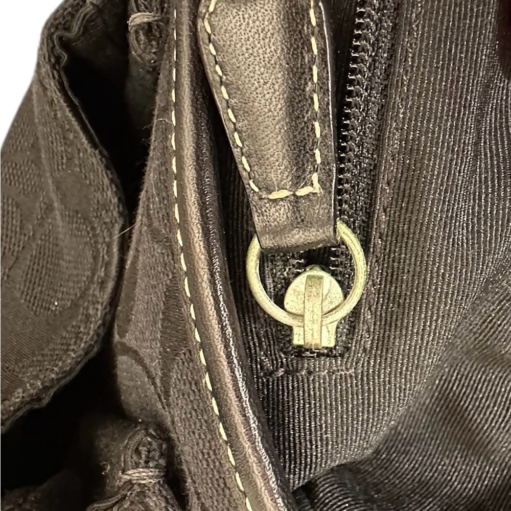 Coach Legacy Vintage Black Braided Soho Bag A06Q 6314 Y2K Jacquard Signature - Picture 13 of 16